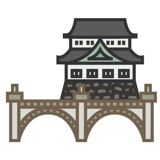 Imperial palace Generic color lineal-color icon