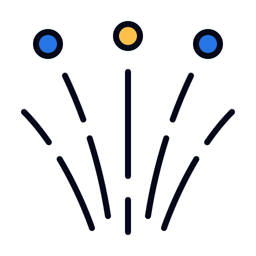 feuerwerk Generic color lineal-color icon