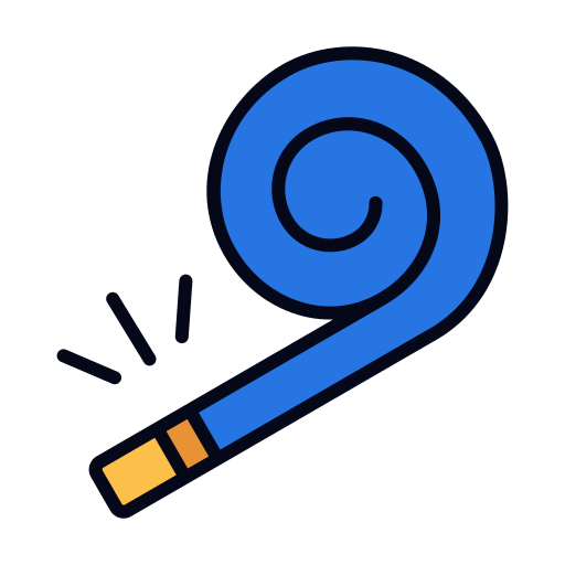 Noisemaker Generic color lineal-color icon
