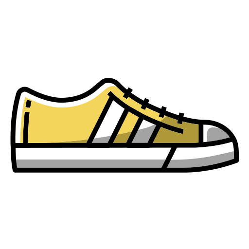 canvas schoenen Generic color lineal-color icoon