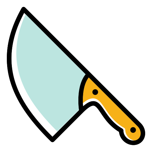 Big knife Generic color lineal-color icon