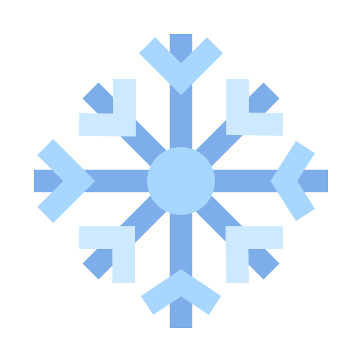 Snowflake Generic color fill icon