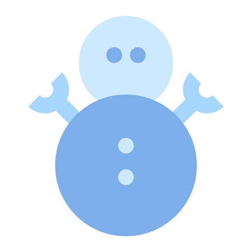雪だるま Generic color fill icon
