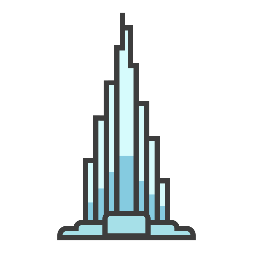 wieża Generic color lineal-color ikona