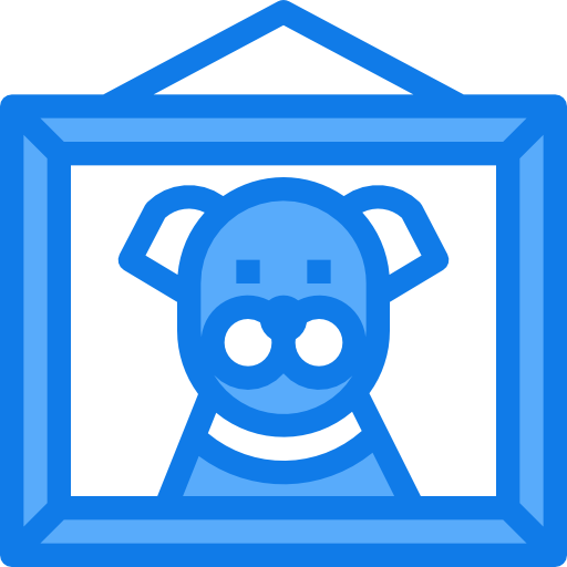 zwierzak domowy Justicon Blue ikona