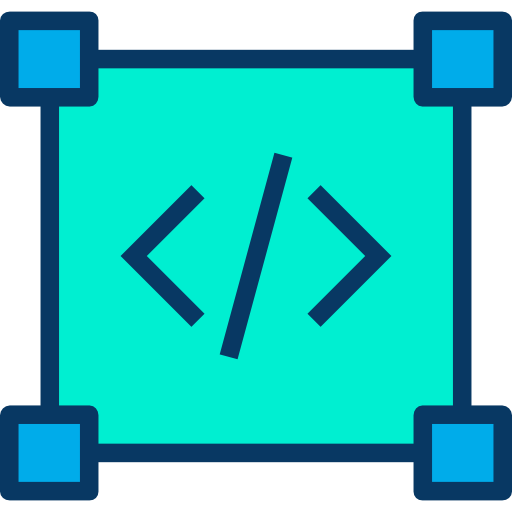 Coding Kiranshastry Lineal Color icon