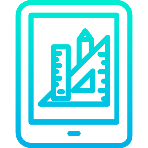 tablet Kiranshastry Gradient ikona
