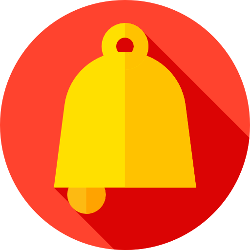벨 Flat Circular Flat icon