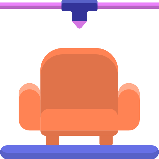 Furniture Flaticons.com Lineal Color icon