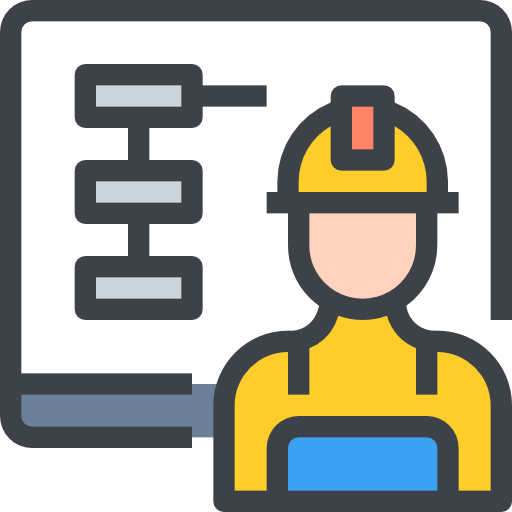 Worker Justicon Lineal Color icon