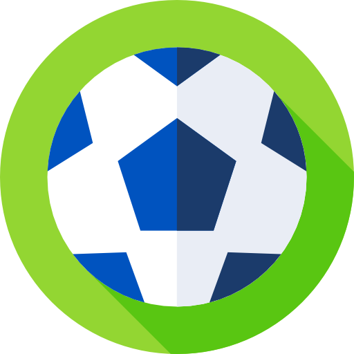 축구 Flat Circular Flat icon
