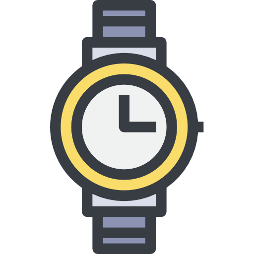 Wristwatch Justicon Lineal Color icon