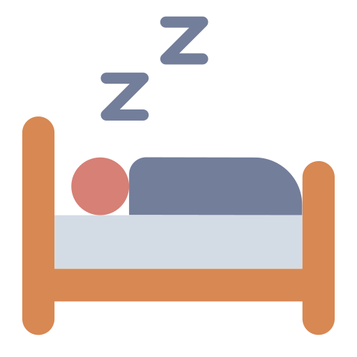 spać Generic color fill ikona
