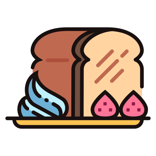 Bread Generic color lineal-color icon