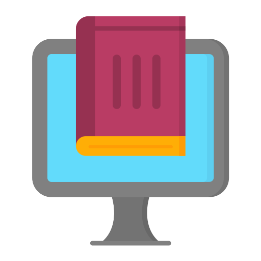 online-buch Generic color fill icon