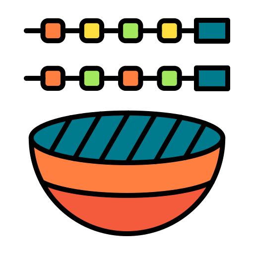 grill Generic color lineal-color icon