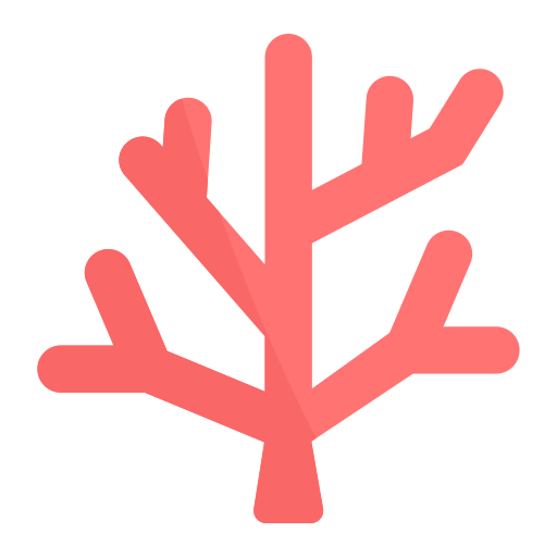 coral Generic color fill icono