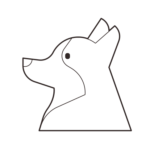 perro Generic outline icono