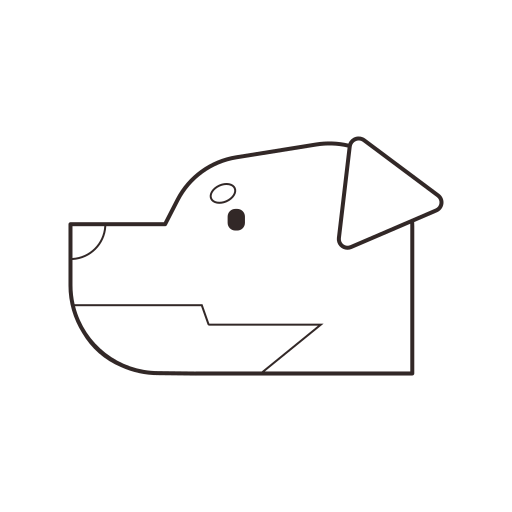 perro Generic outline icono