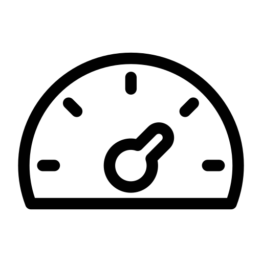 velocímetro Generic outline icono