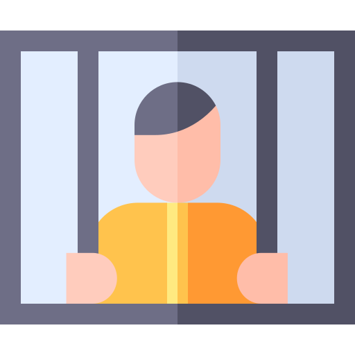 więzień Basic Straight Flat ikona