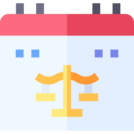 Calendar Basic Straight Flat icon