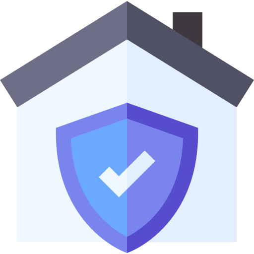 家の保護 Basic Straight Flat icon