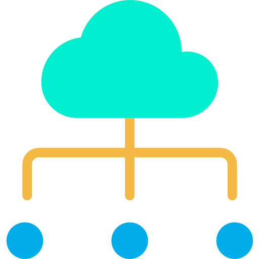 chmura obliczeniowa Kiranshastry Flat ikona
