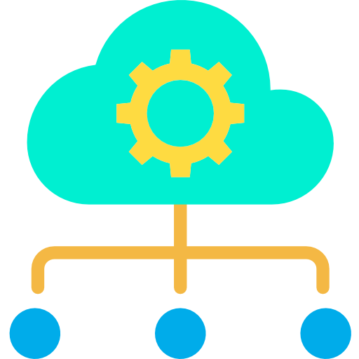 cloud computing Kiranshastry Flat icona