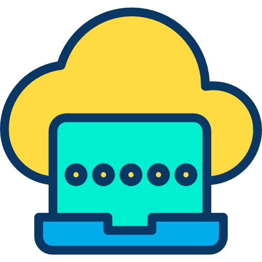 Cloud computing Kiranshastry Lineal Color icon