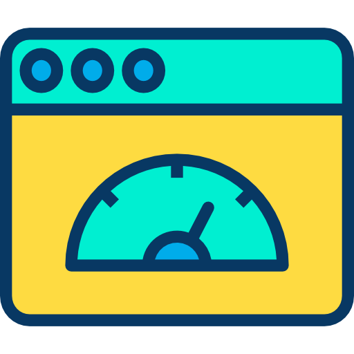 Speedometer Kiranshastry Lineal Color icon