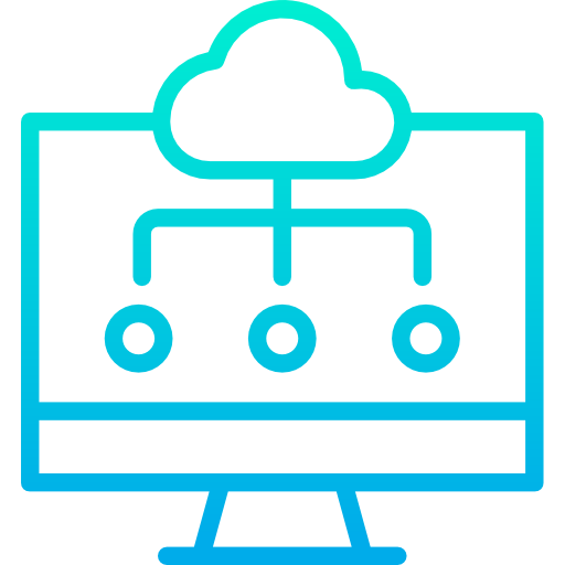 Networking Kiranshastry Gradient icon