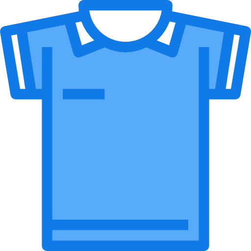 t-shirt Justicon Blue Icône