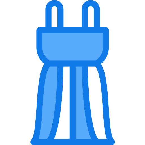 vestido Justicon Blue icono