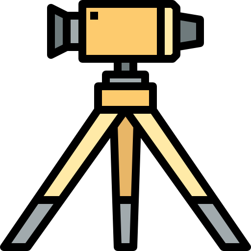 Tripod Justicon Lineal Color icon