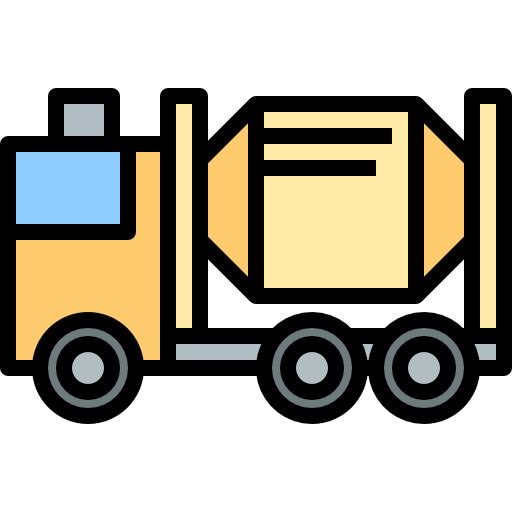 Truck Justicon Lineal Color icon