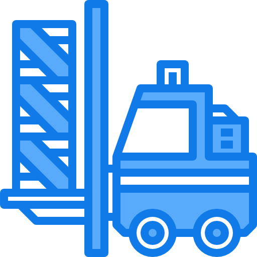 Forklift Justicon Blue icon