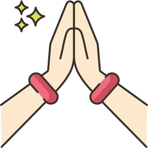 namaste Flaticons.com Flat Ícone