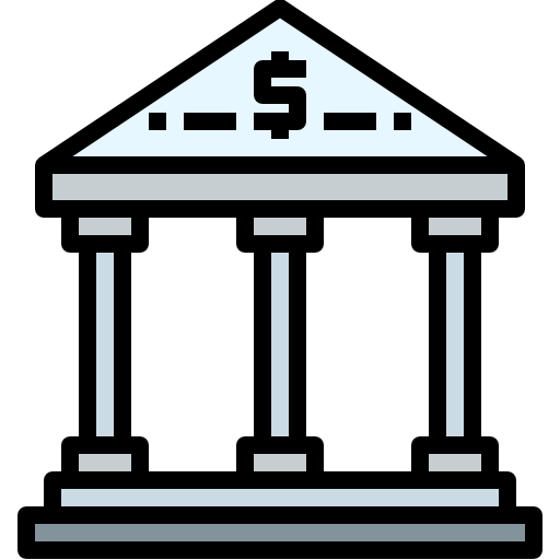 bank Justicon Lineal Color icon