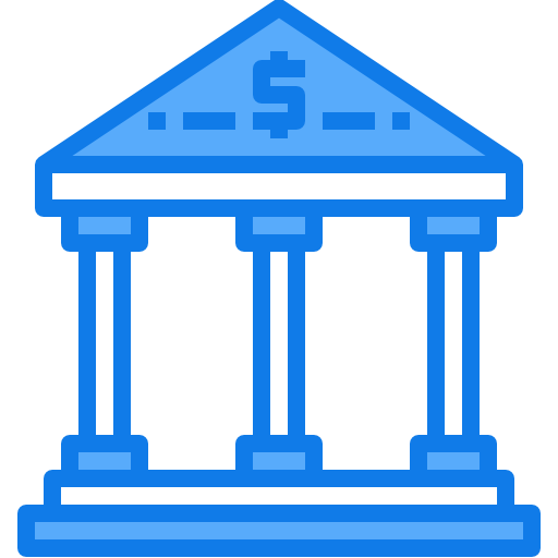 bank Justicon Blue icon