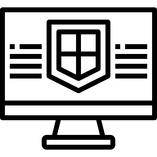 antivirus Justicon Lineal icono