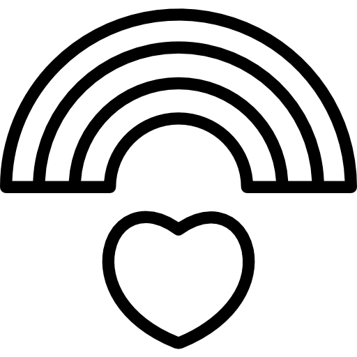 regenboog Kiranshastry Lineal icoon