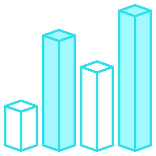 Chart Generic color lineal-color icon