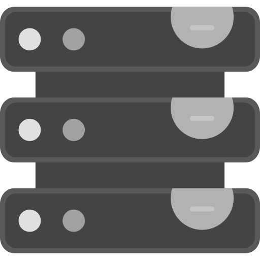 datenbank Generic color fill icon