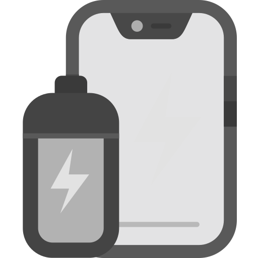 Зарядка аккумулятора Generic color fill иконка