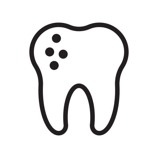 Зубы Generic outline иконка