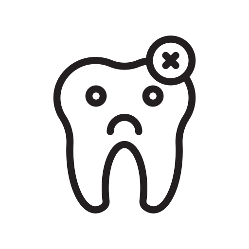 zęby Generic outline ikona