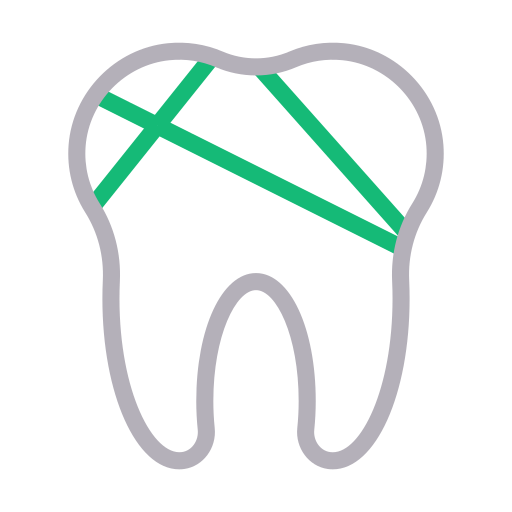 dentes Generic outline Ícone