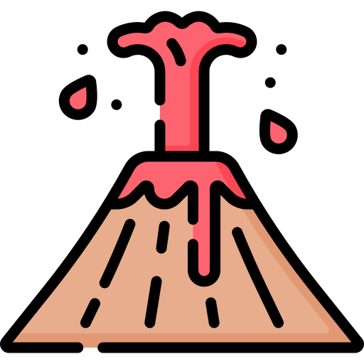 Volcano Special Lineal color icon