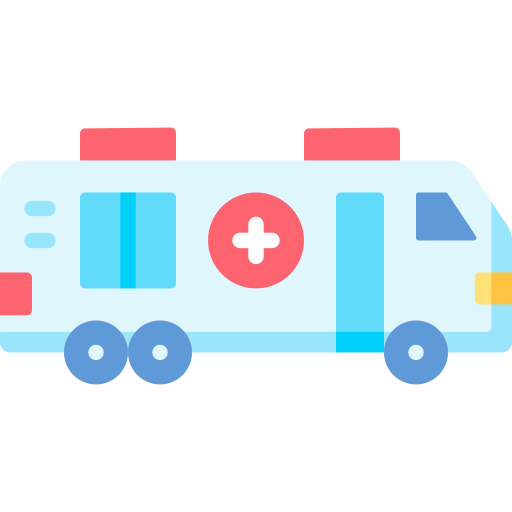 Mobile clinic Special Flat icon
